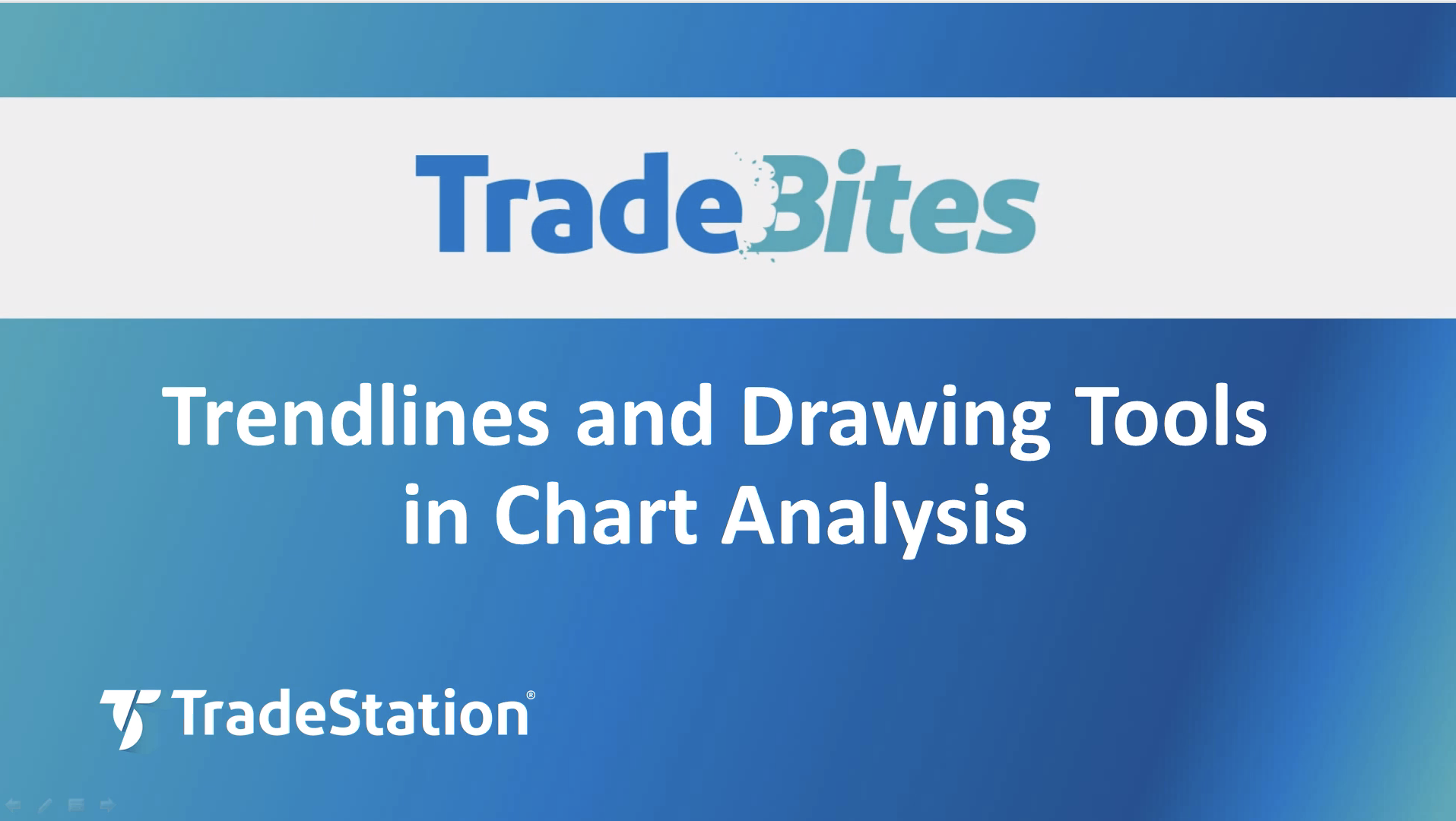 Trendlines and Drawing Tools in Chart Analysis | TradeStation